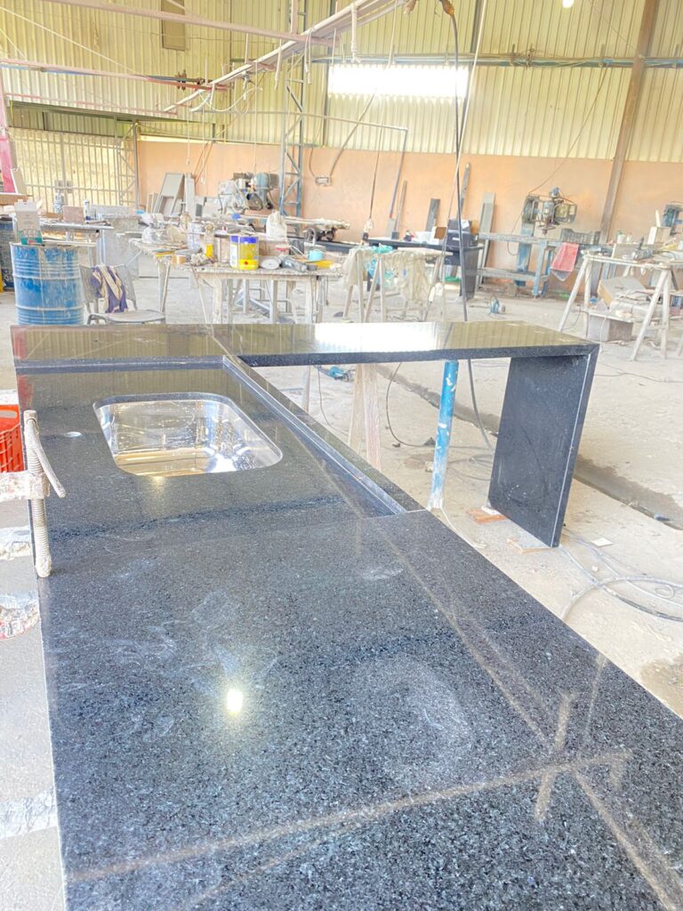 Banca para cozinha no Preto São Gabriel