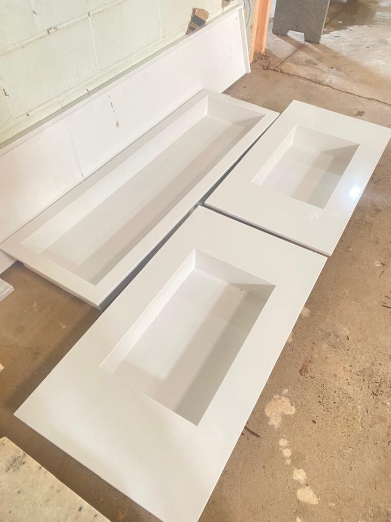 Conjunto de Nicho no Silestone
