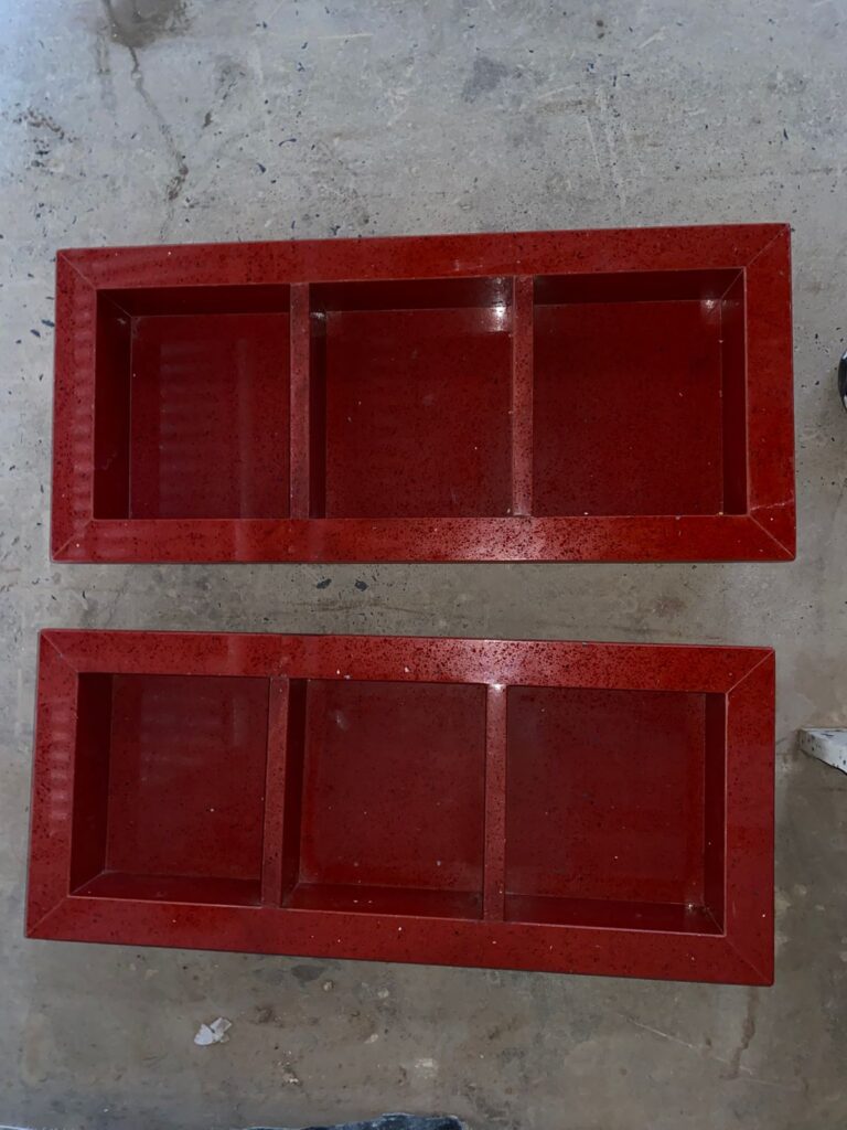 Nichos no Quartzo Vermelho Estelar