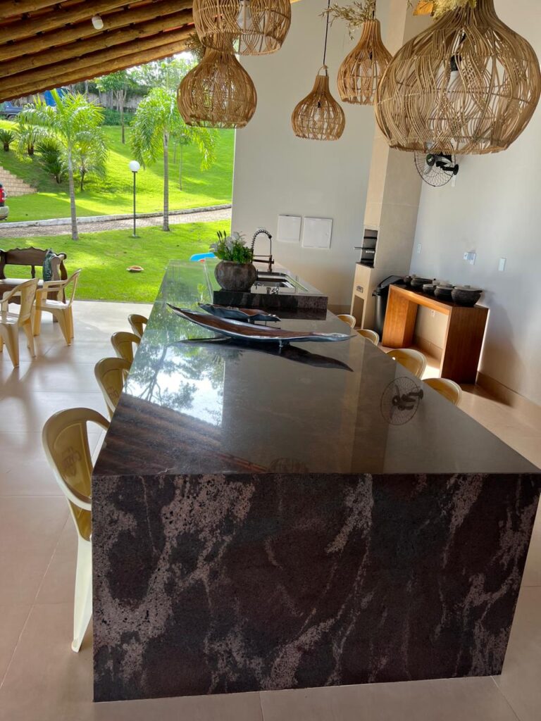 Ilha em Área Gourmet
